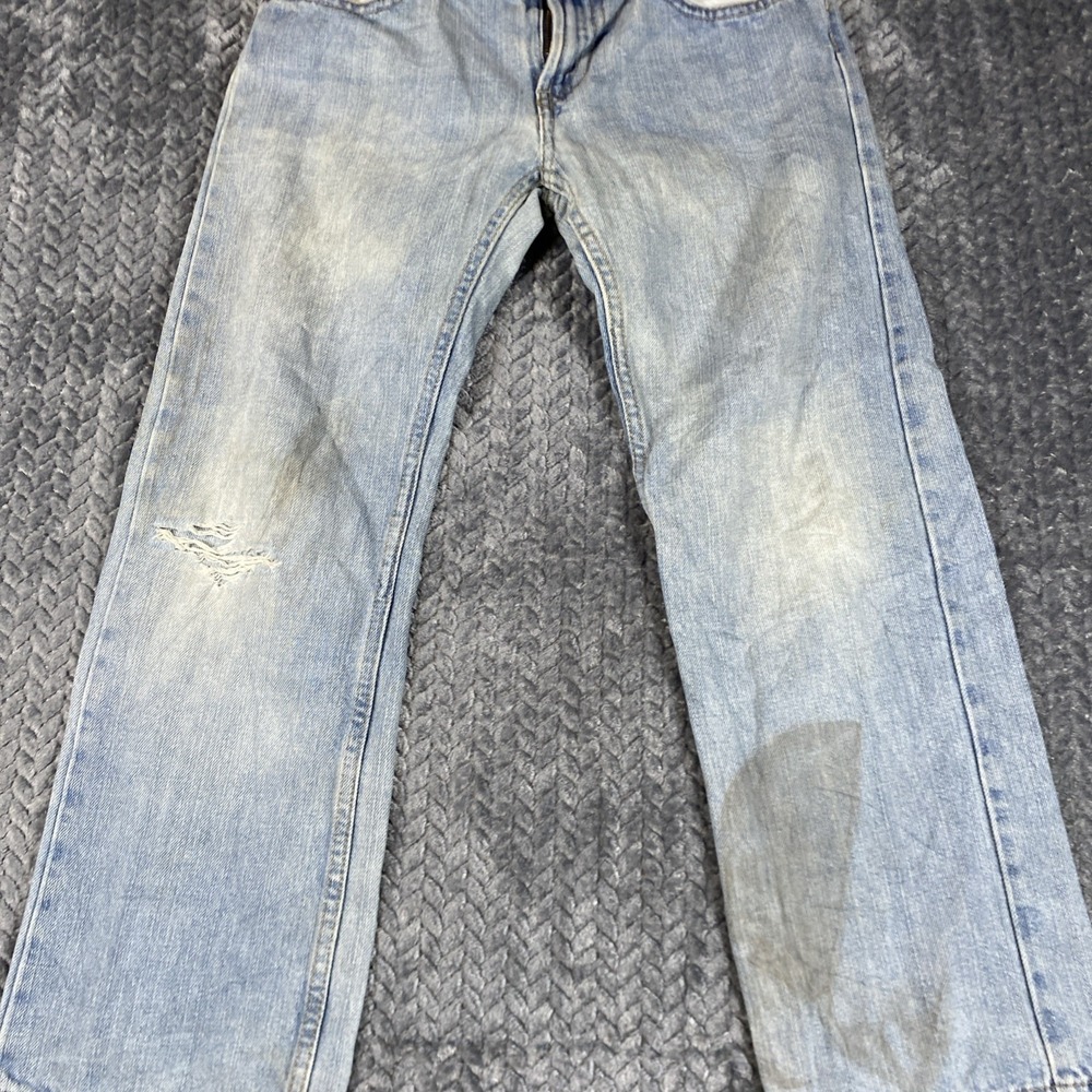 Levi's 505‎ Jeans Boys 10 Reg 25 x 25 Blue Straight Leg